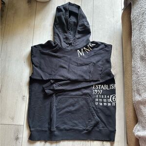 Authentic Maison Margiela MM6 Graphic Hoodie Size Large Like New